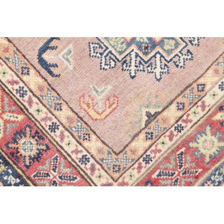 Tappeto Kazak Afghanistan beige azzurro 84x130