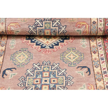 Tappeto Kazak Afghanistan beige azzurro 84x130