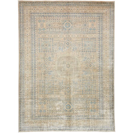 Tappeto Mamlouk Pakistan azzurro bianco 247x341