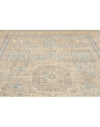 Tappeto Mamlouk Pakistan azzurro bianco 247x341