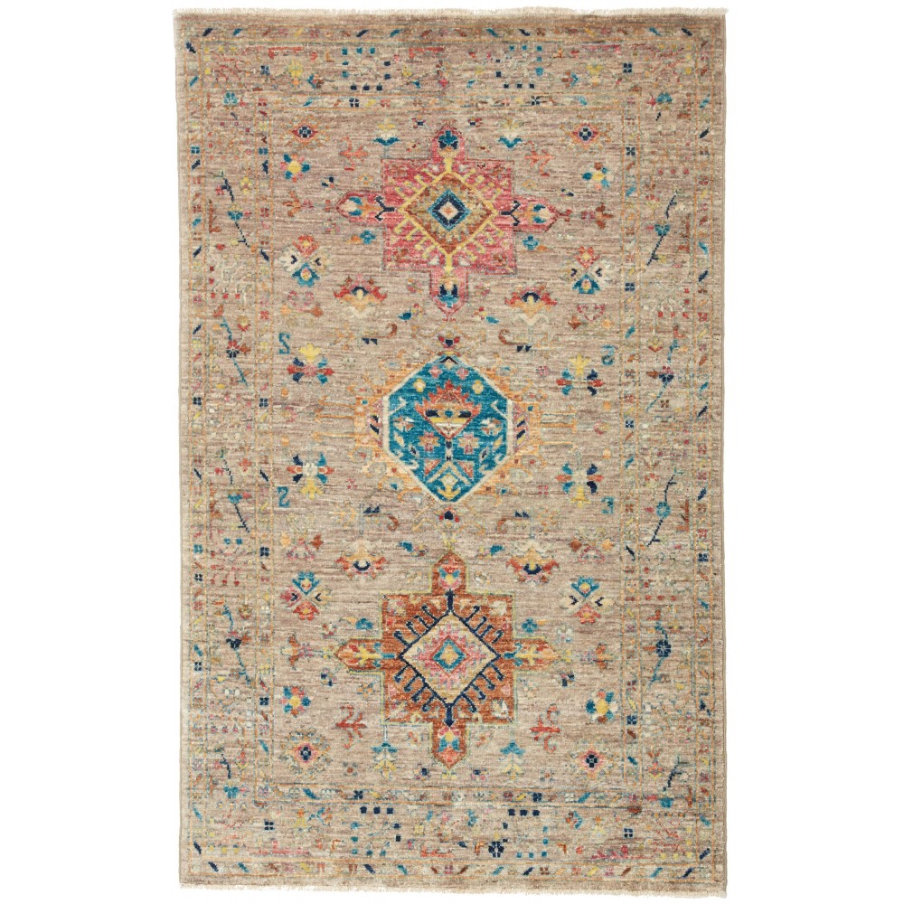 Tappeto Tribal Pakistan marrone 94x150 Tappeto Tribal Pakistan marrone 94x150