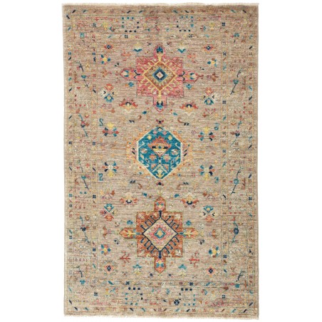 Tappeto Tribal Pakistan marrone 94x150