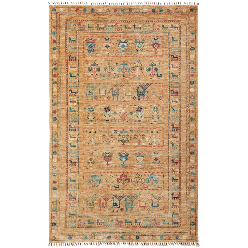 Tappeto Rubin Pakistan marrone 129x200 Tappeto Rubin Pakistan marrone 129x200