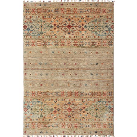 Tappeto Rubin Pakistan marrone grigio 125x184
