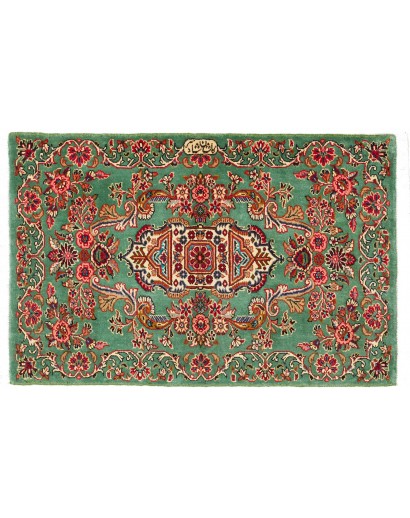 Tappeto azzurro marrone 70x103