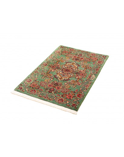 Tappeto azzurro marrone 70x103