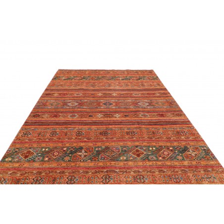 Tappeto Samarkand Pakistan rosso giallo 210x293