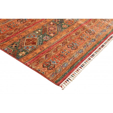 Tappeto Samarkand Pakistan rosso giallo 210x293