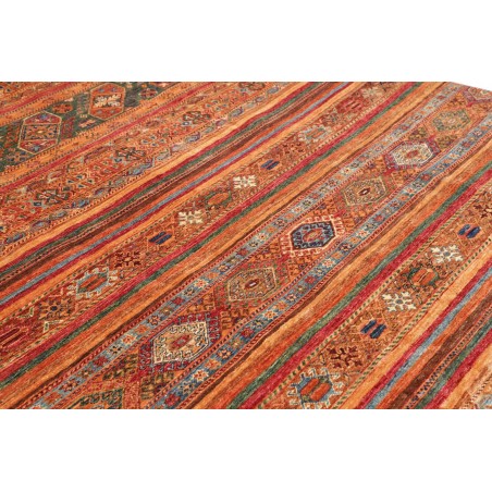 Tappeto Samarkand Pakistan rosso giallo 210x293