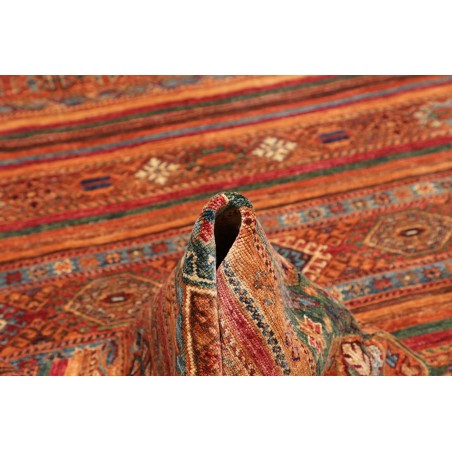 Tappeto Samarkand Pakistan rosso giallo 210x293