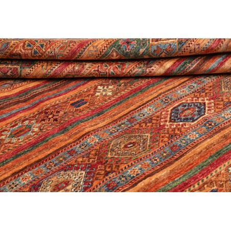 Tappeto Samarkand Pakistan rosso giallo 210x293