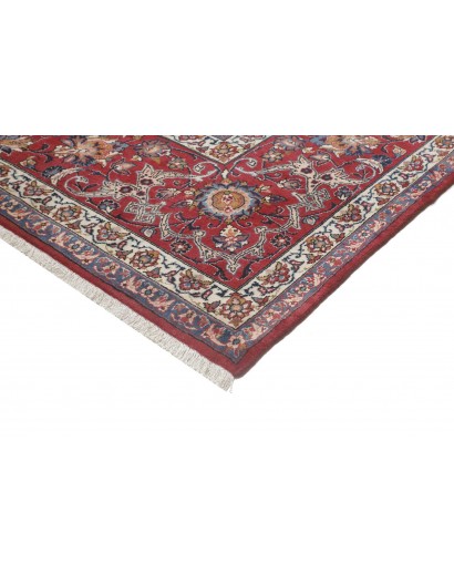 Tappeto Isfahan Persia beige azzurro 368x524