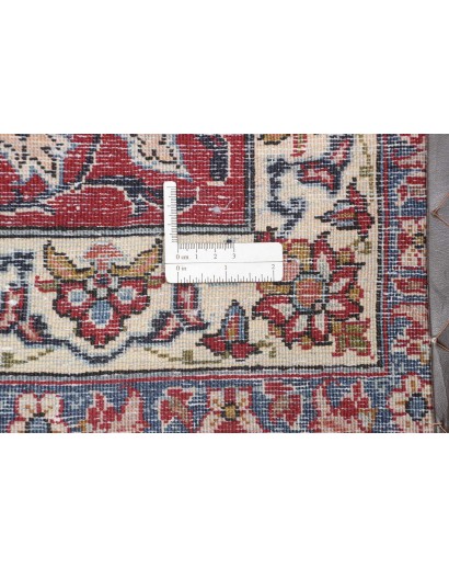 Tappeto Isfahan Persia beige azzurro 368x524