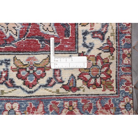 Tappeto Isfahan Persia beige azzurro 368x524