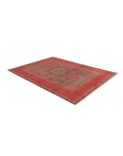 Tappeto Mamlouk Pakistan rosso azzurro 175x240
