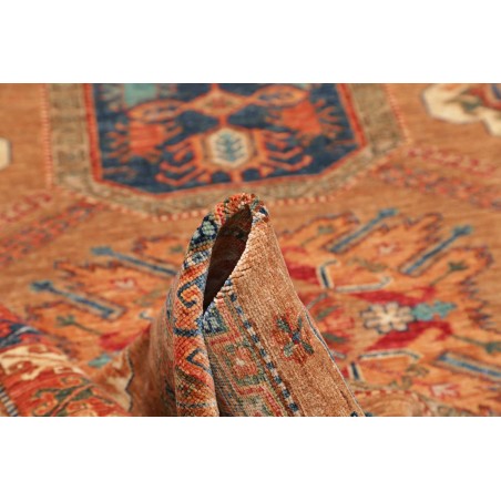 Tappeto Kazak Fine Pakistan marrone arancione 174x236