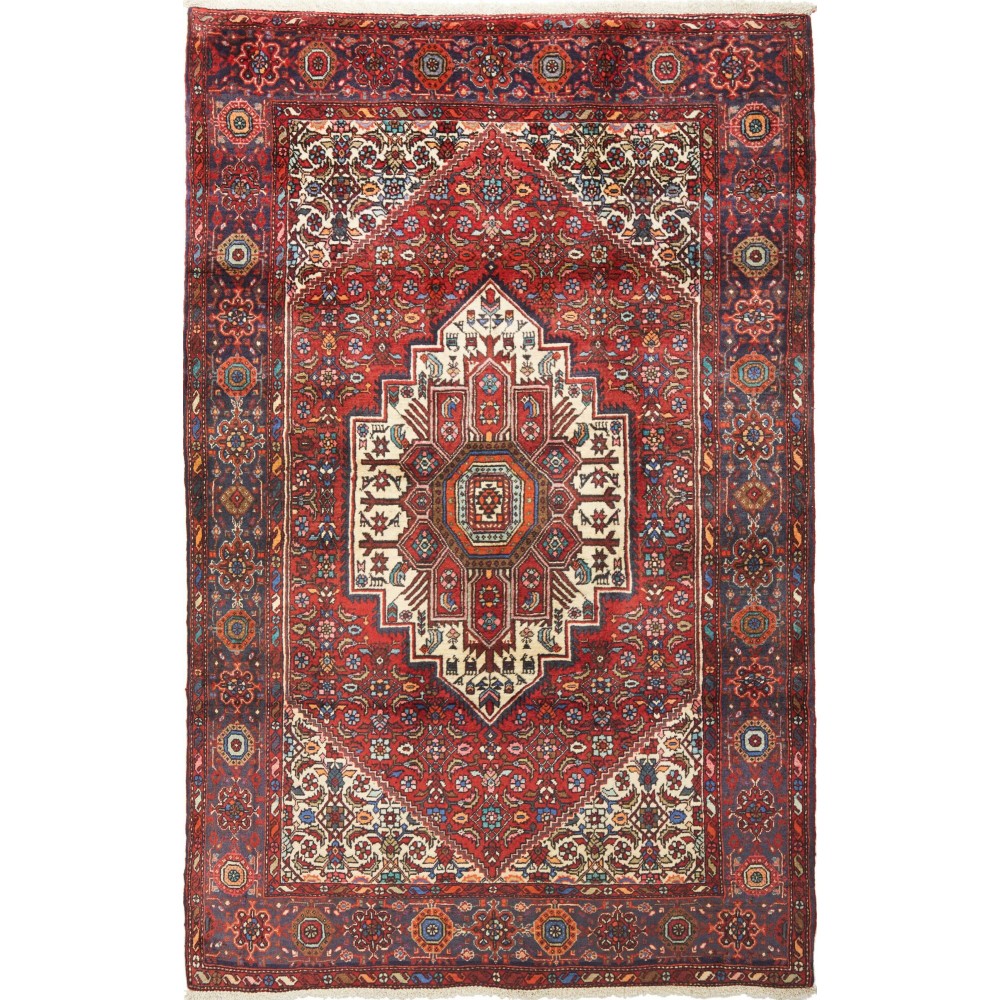 Tappeto Gholtugh Persia marrone rosso 115x182 Tappeto Gholtugh Persia marrone rosso 115x182