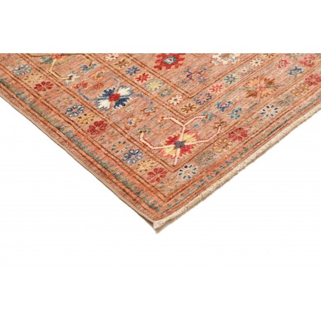 Tappeto Kazak Fine Pakistan marrone grigio 155x212