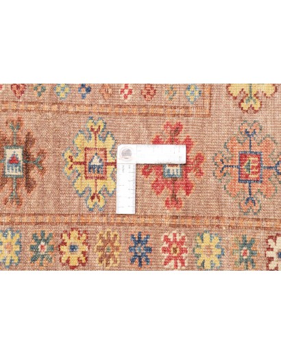 Tappeto Kazak Fine Pakistan marrone grigio 155x212