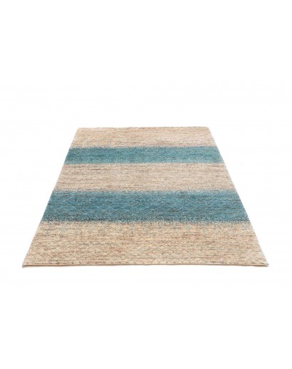 Tappeto Royal Gabbeh Pakistan beige azzurro 123x181