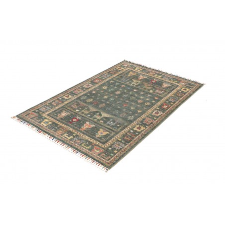 Tappeto Rubin Pakistan bianco azzurro 100x152