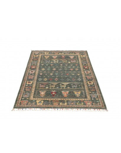Tappeto Rubin Pakistan bianco azzurro 100x152