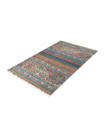 Tappeto Rubin Pakistan bianco grigio 99x152