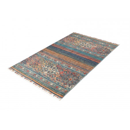 Tappeto Rubin Pakistan bianco grigio 99x152