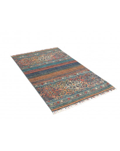 Tappeto Rubin Pakistan bianco grigio 99x152