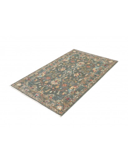 Tappeto Zigler Fine Pakistan bianco azzurro 98x154