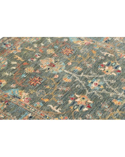Tappeto Zigler Fine Pakistan bianco azzurro 98x154