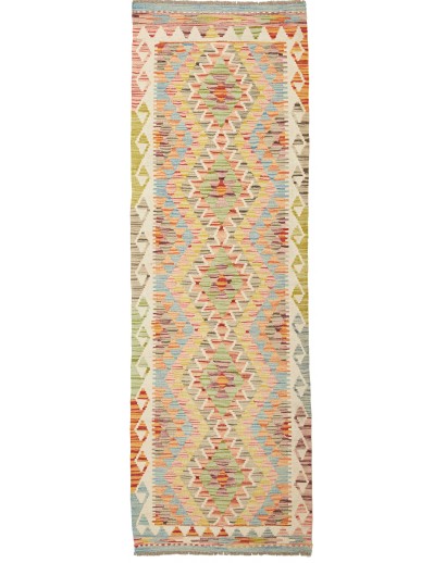 Tappeto Kilim Afghanistan marrone 67x210