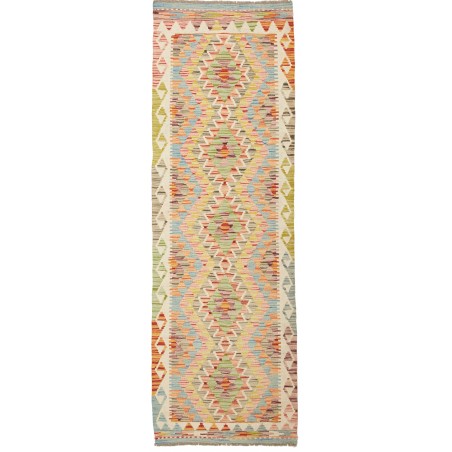 Tappeto Kilim Afghanistan marrone 67x210