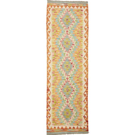 Tappeto Kilim Afghanistan marrone 65x206