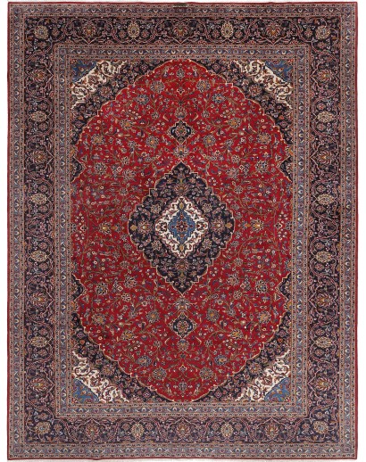 Tappeto Ardakan Persia grigio marrone 350x462