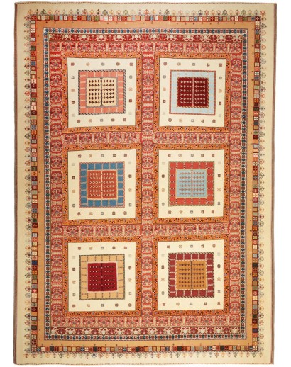 Tappeto Nimbaft Persia marrone grigio 250x350