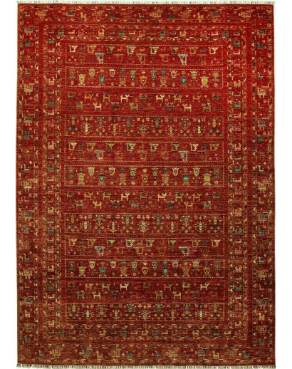 Tappeto Rubin Pakistan marrone arancione 244x342