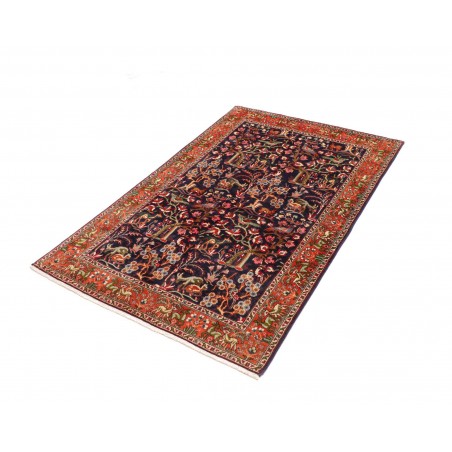 Tappeto Tabriz 40 Raj Persia grigio marrone 98x153