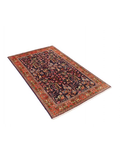 Tappeto Tabriz 40 Raj Persia grigio marrone 98x153
