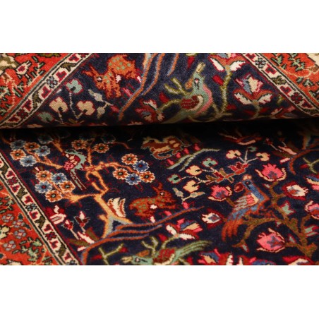 Tappeto Tabriz 40 Raj Persia grigio marrone 98x153