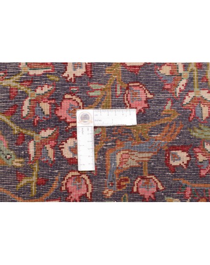 Tappeto Tabriz 40 Raj Persia grigio marrone 98x153