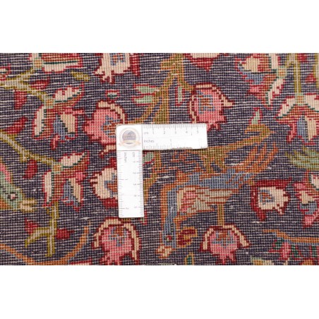 Tappeto Tabriz 40 Raj Persia grigio marrone 98x153