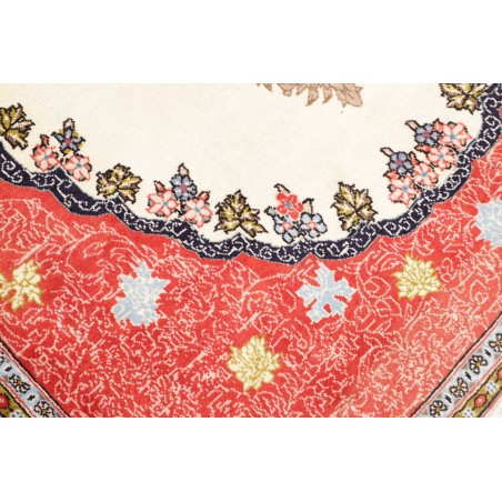 Tappeto Kashan Fine Persia giallo rosso 135x210