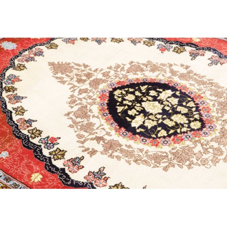 Tappeto Kashan Fine Persia giallo rosso 135x210