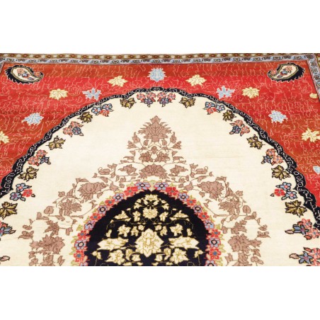 Tappeto Kashan Fine Persia giallo rosso 135x210