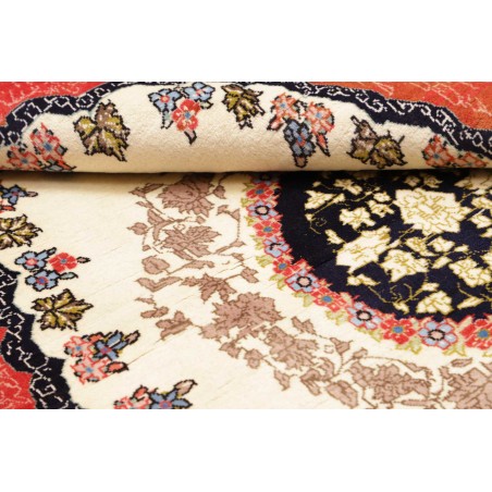 Tappeto Kashan Fine Persia giallo rosso 135x210