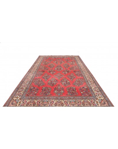 Tappeto Sarough Persia marrone bianco 215x330