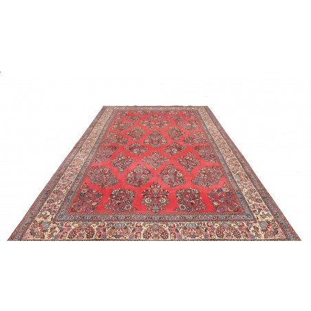 Tappeto Sarough Persia marrone bianco 215x330