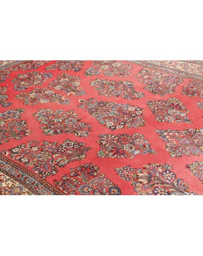 Tappeto Sarough Persia marrone bianco 215x330