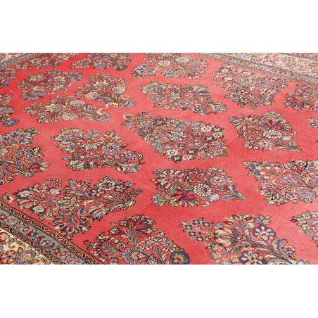 Tappeto Sarough Persia marrone bianco 215x330